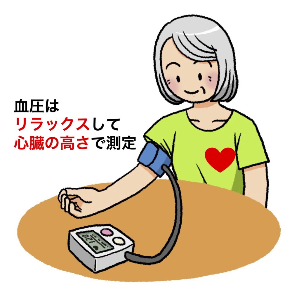 血圧の正確な測定方法：自宅での血圧測定は脳梗塞・心筋梗塞予防の第一歩です